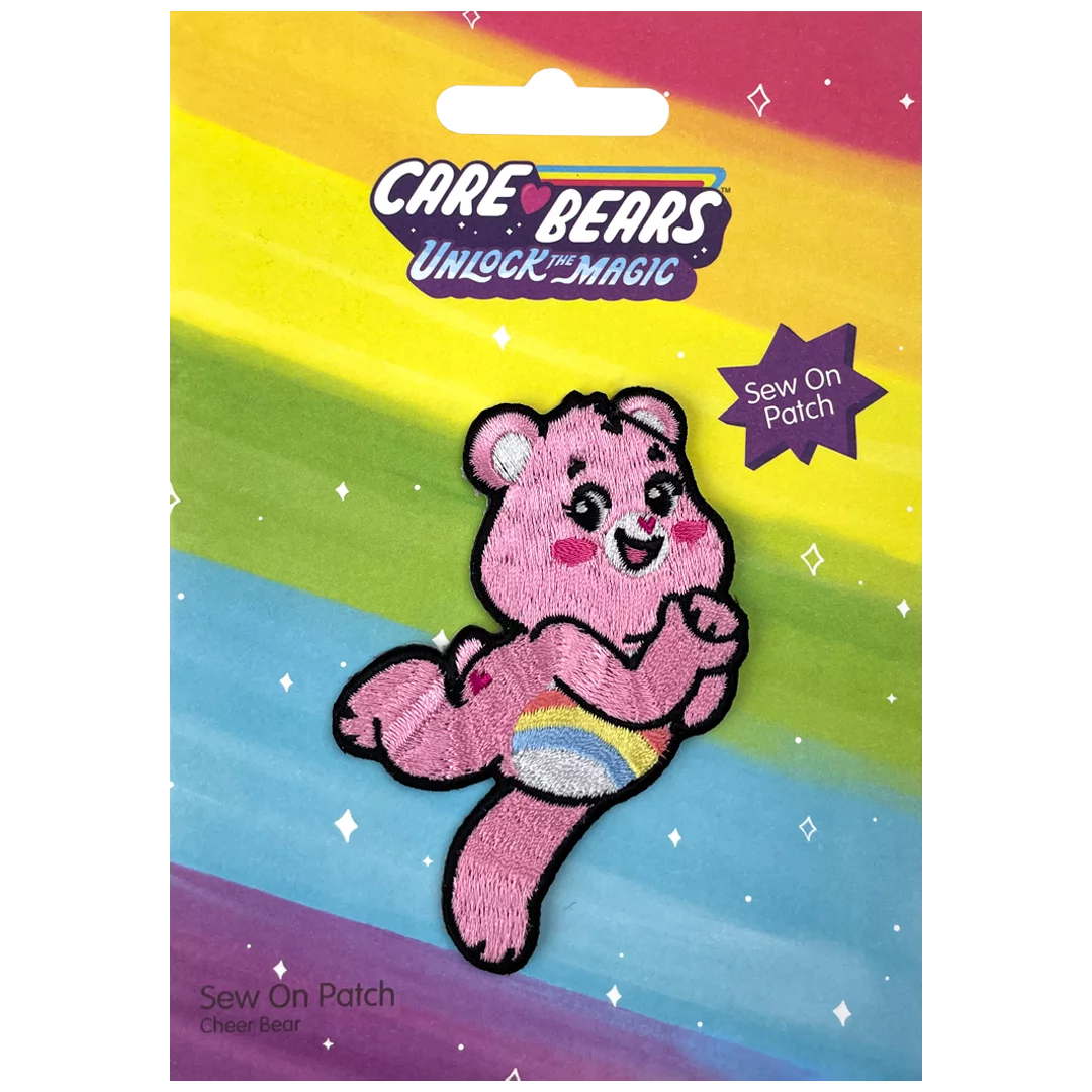 Unlock Cheer Bear Sew On Patch