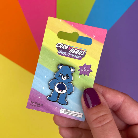 Unlock Grumpy Bear Pin Badge