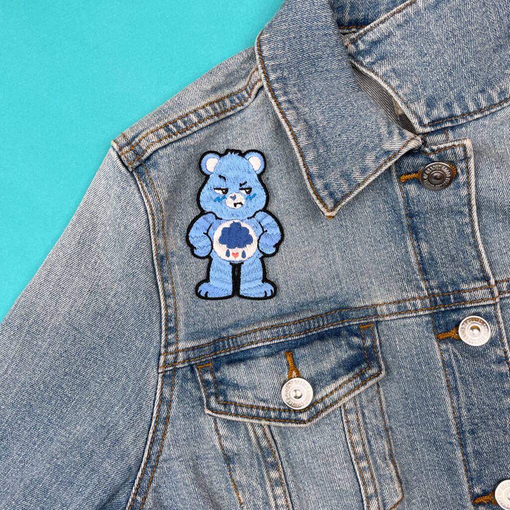 Unlock Grumpy Bear Sew On Patch