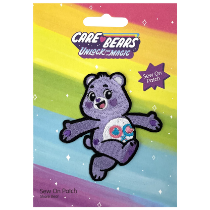 Unlock Share Bear Sew On Patch