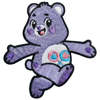 Unlock Share Bear Sew On Patch