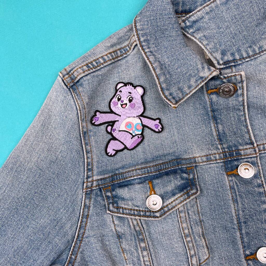 Unlock Share Bear Sew On Patch