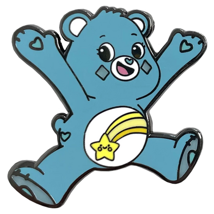 Unlock Wish Bear Pin Badge