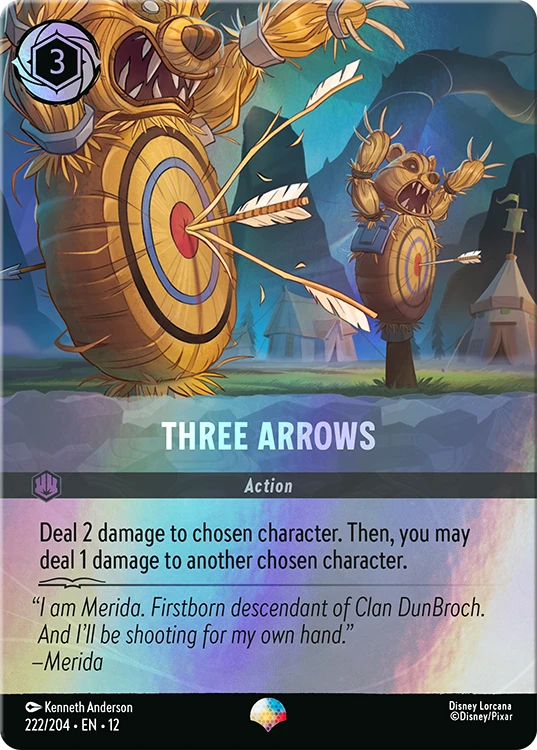 Lorcana TCG - Three Arrows - Epic - 222/204