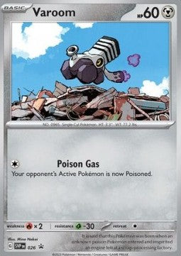 Pokemon TCG Varoom (SVP 026)