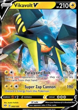 Pokemon TCG Vikavolt V (DAA 60)