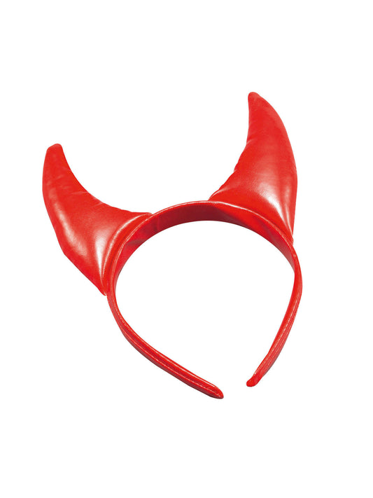 Vinyl Devil Horns Headband