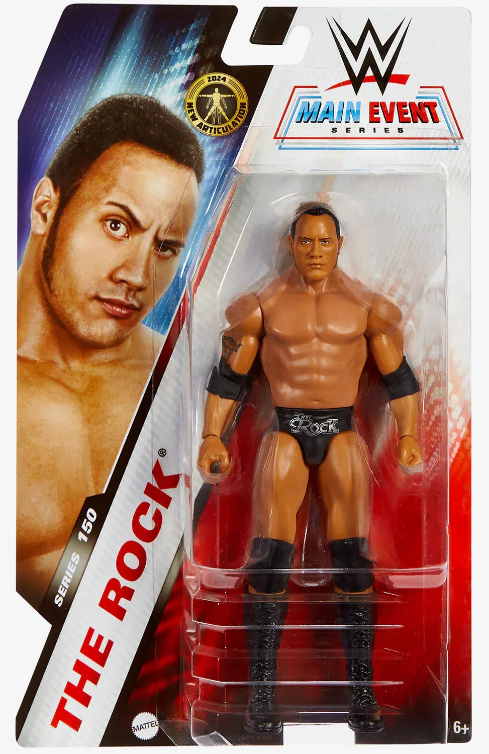 WWE Main Event Series 150 The Rock Action Figure