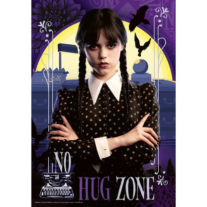 Wednesday No Hug Zone 300 Piece Jigsaw Puzzle