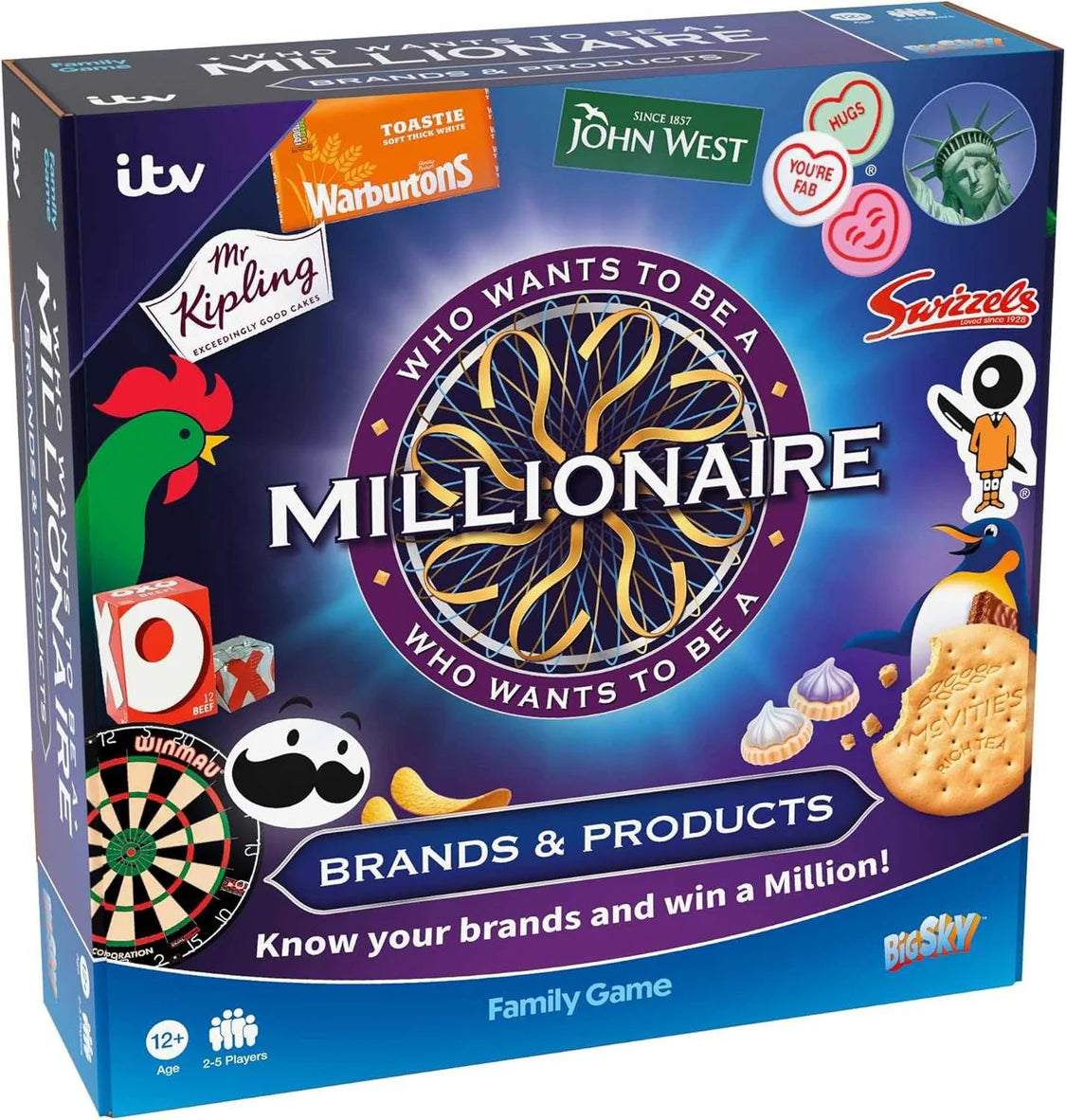 Who Wants to be a Millionaire: Brands & Products Board Game
