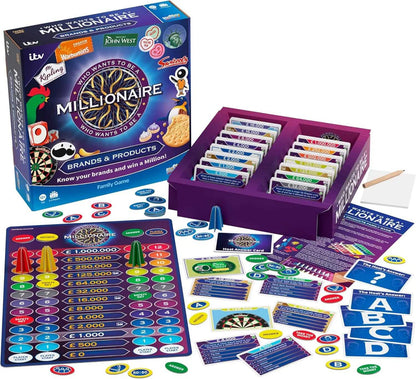 Who Wants to be a Millionaire: Brands & Products Board Game