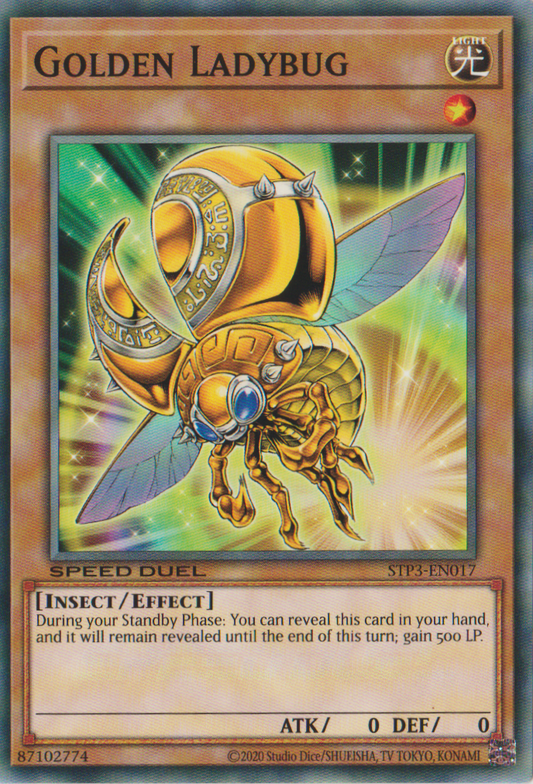 YU-GI-OH! TCG - Golden Ladybug - STP3 EN017