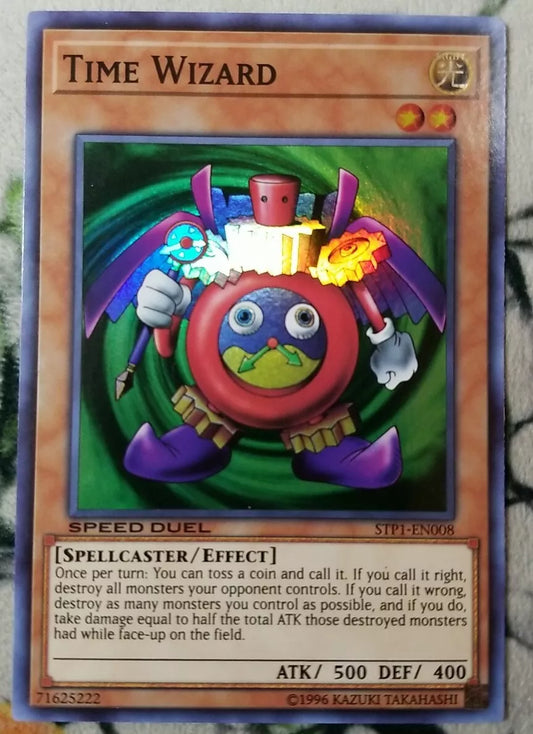 YU-GI-OH! TCG - Time Wizard - STP1 EN008 Super Rare