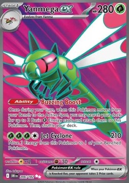 Pokemon TCG Yanmega ex (DRI 206)