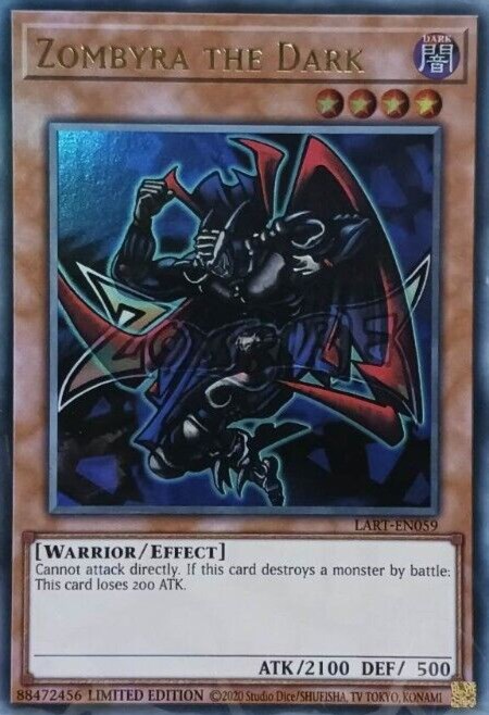 Yu-Gi-Oh! TCG - Zombyra The Dark - LART-EN059 (Sealed)