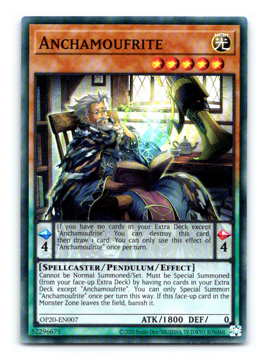 Yu-Gi-Oh TCG Anchamoufrite OP20-EN007