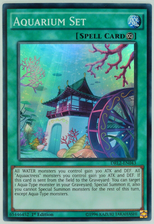 Yu-Gi-Oh TCG Aquarium Set DRL2-EN043 (1st Edition)