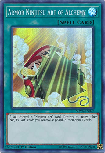 Yu-Gi-Oh TCG Armor Ninjitsu Art of Alchemy SHVA-EN027 (1st Edition)
