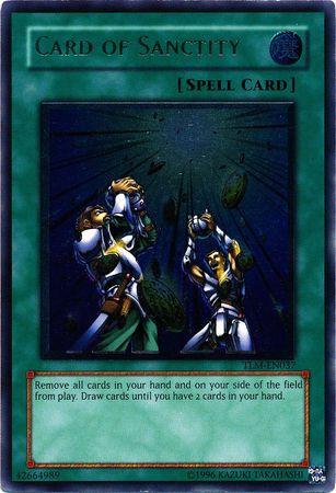Yu-Gi-Oh TCG Card Of Sanctity TLM-EN037 (Ultimate Rare)