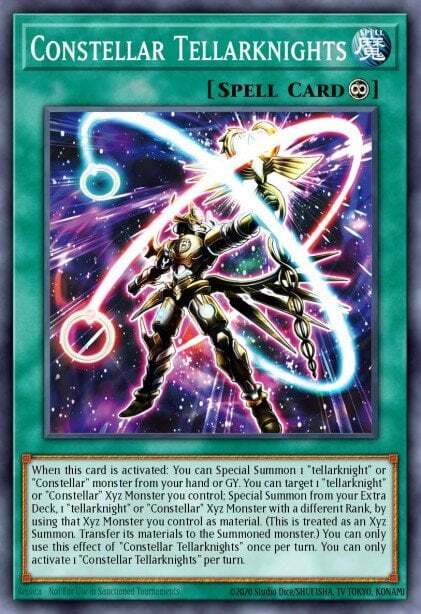 Yu-Gi-Oh TCG Constellar Tellarknights CYAC-EN064 (1st Edition)