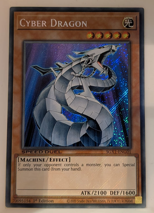 Yu-Gi-Oh TCG Cyber Dragon SGX1-ENG01 (Speed Duel)