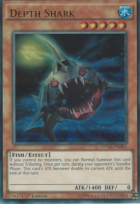 Yu-Gi-Oh TCG Depth Shark DUSA-EN003 (1st Edition)