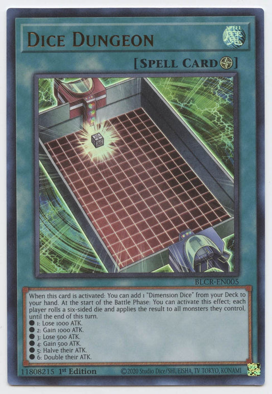 Yu-Gi-Oh TCG Dice Dungeon BLCR-EN005 (1st Edition)