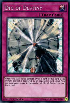 Yu-Gi-Oh TCG Dig of Destiny MVP1-ENS22 (1st Edition)