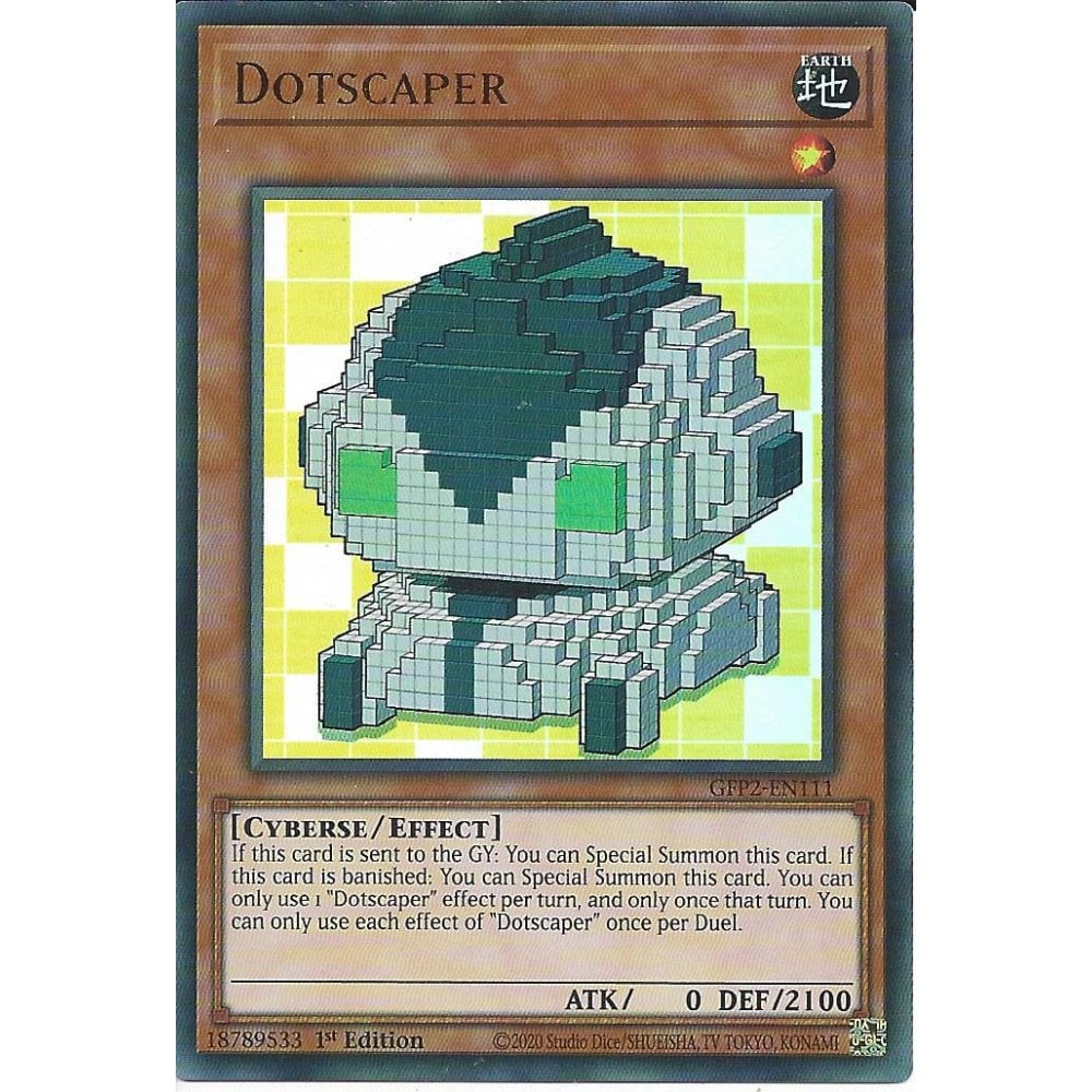 Yu-Gi-Oh TCG Dotscaper GFP2-EN111 (1st Edition)