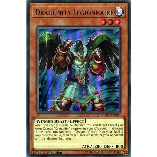 Yu-Gi-Oh TCG Dragunity Legionnaire LCKC-EN085 (1st Edition)