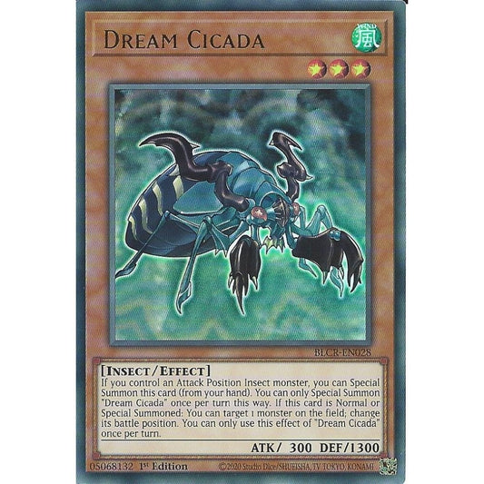 Yu-Gi-Oh TCG Dream Cicada BLCR-EN028 (1st Edition)