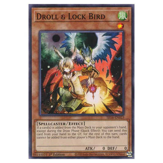Yu-Gi-Oh TCG Droll & Lock Bird SR14-EN023
