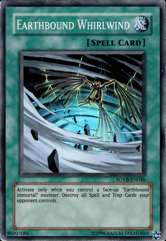 Yu-Gi-Oh TCG Earthbound Whirlwind SOVR-EN046