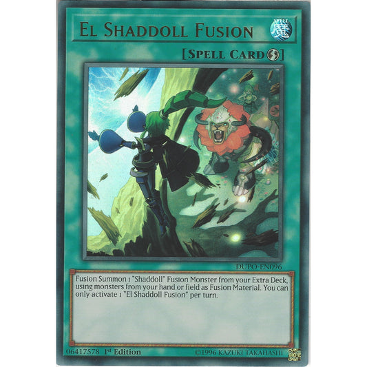 Yu-Gi-Oh TCG El Shaddoll Fusion DUPO-EN096 (1st Edition)