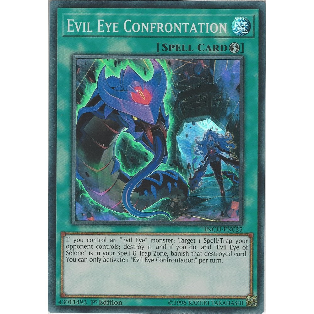 Yu-Gi-Oh TCG Evil Eye Confrontation INCH-EN035 (1st Edition)