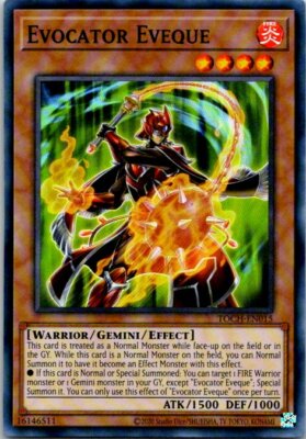 Yu-Gi-Oh TCG Evocator Eveque TOCH-EN015