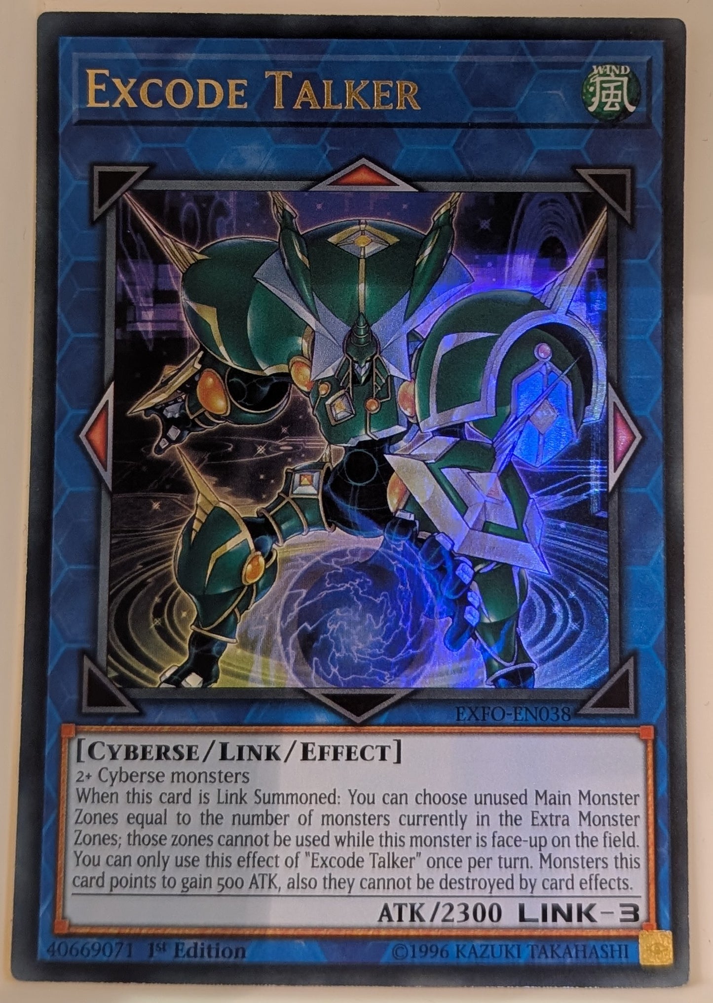 Yu-Gi-Oh TCG Excode Talker EXFO-EN038