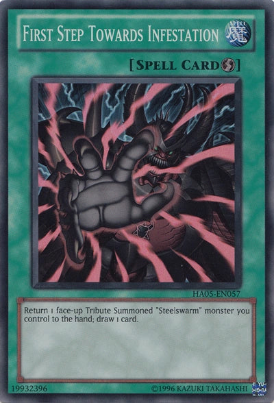 Yu-Gi-Oh TCG First Step Towards Infestation HA05-EN057