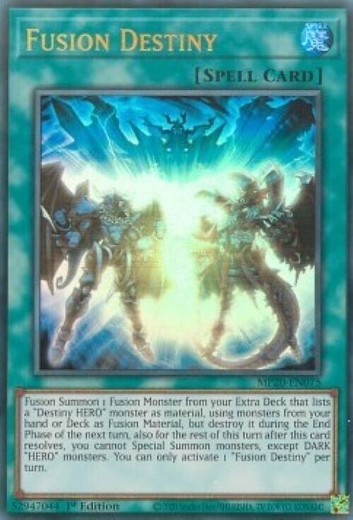 Yu-Gi-Oh TCG Fusion Destiny MP20-EN075 (1st Edition)