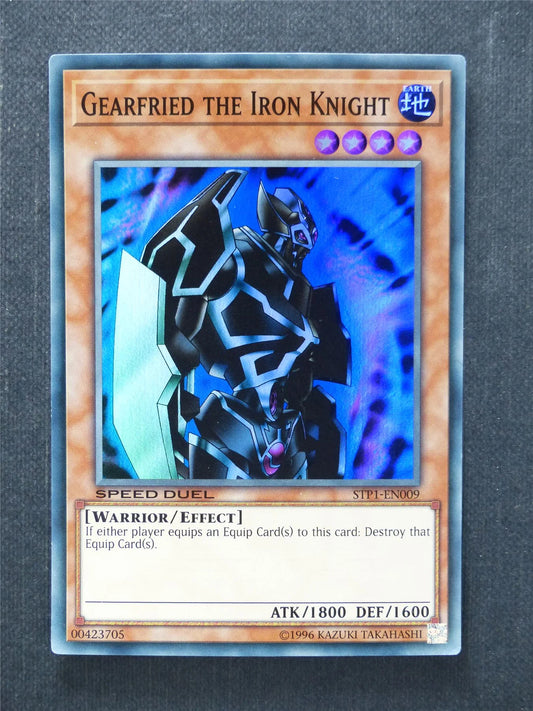 Yu-Gi-Oh TCG Gearfried the Iron Knight STP1-EN009 (Speed Duels)