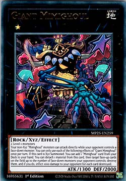 Yu-Gi-Oh TCG Giant Mimighoul MP25-EN259 (1st Edition)