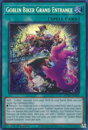 Yu-Gi-Oh TCG Goblin Biker Grand Entrance MP25-EN056