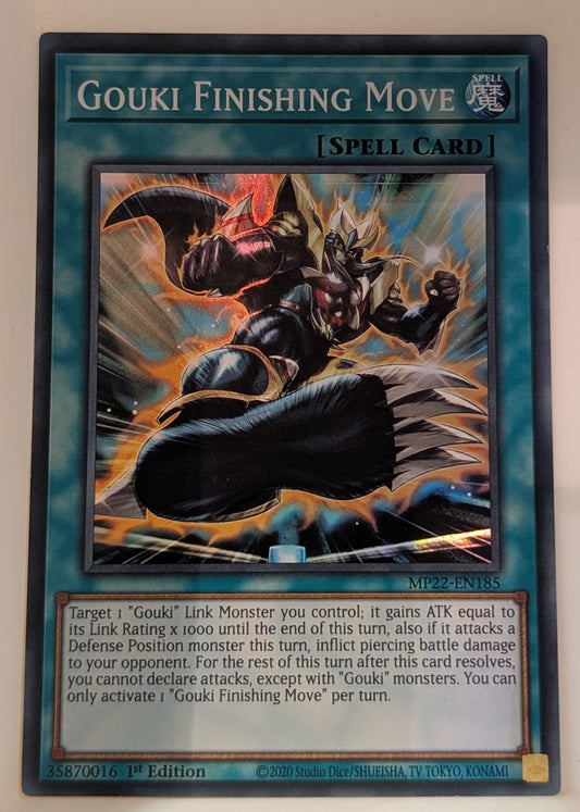 Yu-Gi-Oh TCG Gouki Finishing Move MP22-EN185