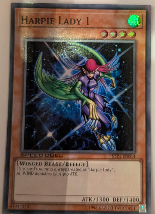 Yu-Gi-Oh TCG Harpie Lady 1 STP1-EN014 (Speed Duel)