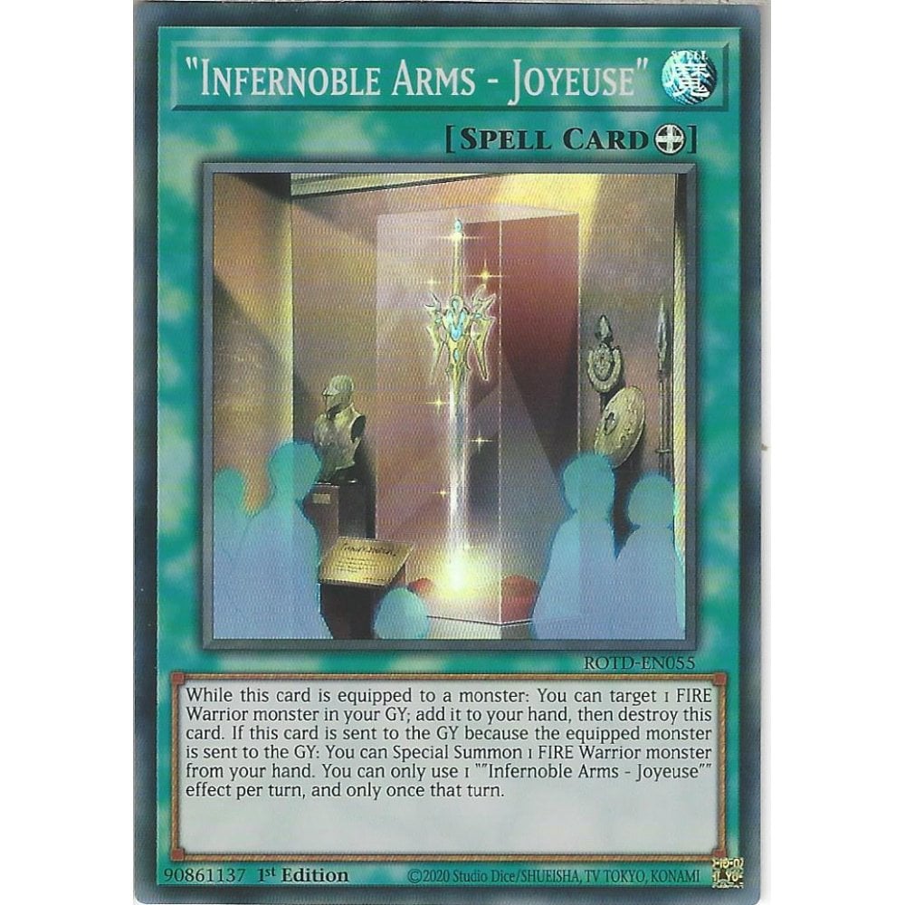 Yu-Gi-Oh TCG Infernoble Arms - Joyeuse ROTD-EN055 (1st Edition)