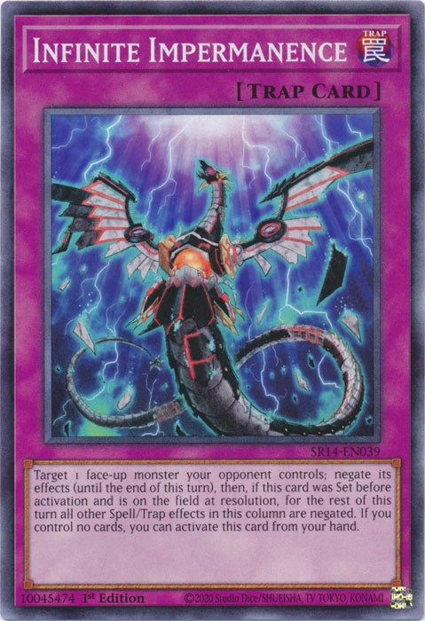 Yu-Gi-Oh TCG Infinite Impermanence SR14-EN039