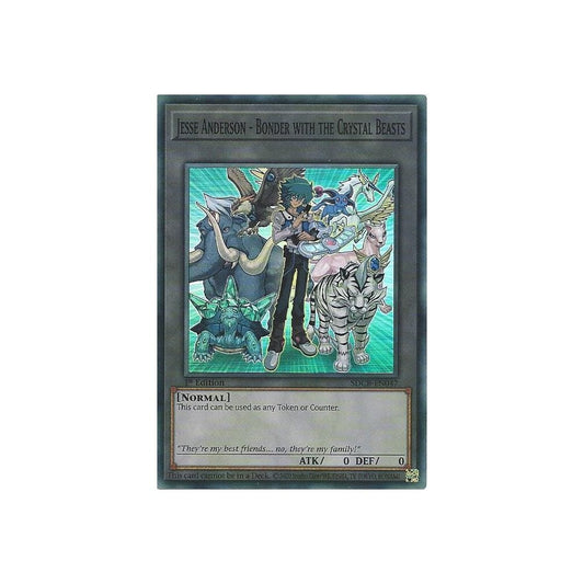 Yu-Gi-Oh TCG Jesse Anderson - Bonder with the Crystal Beasts SDCB-EN047 (1st Edition)