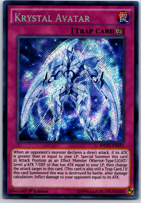 Yu-Gi-Oh TCG Krystal Avatar MVP1-ENS11 (1st Edition)