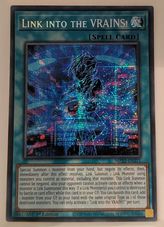 Yu-Gi-Oh TCG Link into the Vrains MP22-EN271