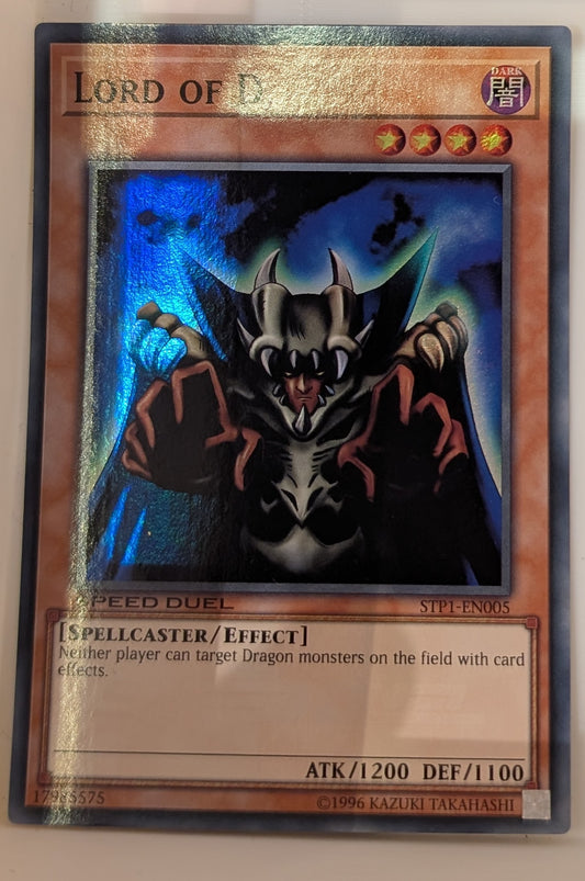 Yu-Gi-Oh TCG Lord of D. STP1-EN005 (Speed Duel)